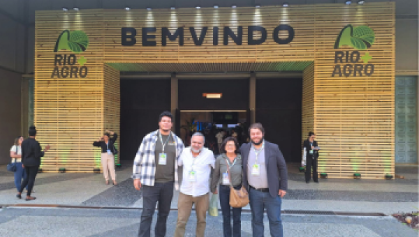 Gabriel Violento, consultor da ACIANF, apresenta Projeto de Incentivo ao Plantio do lúpulo no Rio + Agro